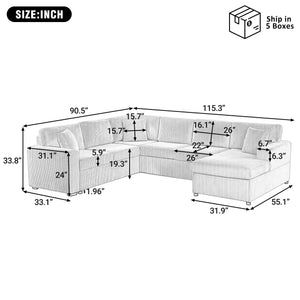 English Elm Swivel Barrel Accent Chair Chenille Tufted Round Club Seat for Living Room Lounge N719S002060F