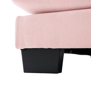 English Elm United We Win U-Shaped Modular Cloud Couch, 110" Chenille Sectional With Memory Foam & Storage W1568S00236-GIGA