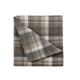 Woolrich Flannel Lodge/Cabin Sheet Set WR20-1796 Brown Plaid