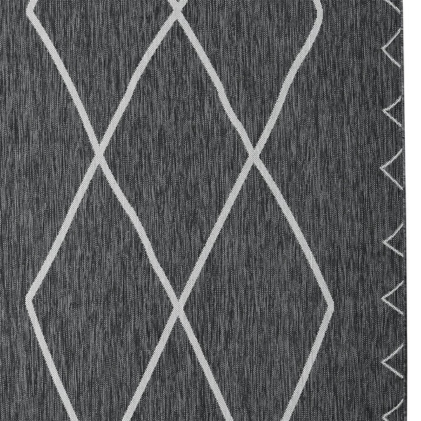JLA Home Madison Park - Moroccan Geometric Indoor/Outdoor Rug — Durable Flatweave Polypropylene, Fade & Stain Resistant, Stylish GP35-0005