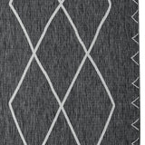 Madison Park Darya Global Inspired Moroccan Indoor/Outdoor Rug GP35-0005 Grey/White