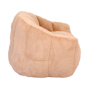 English Elm Bean Bag Chair - Luxuriously Plush Foam Sofa With Armrests, Non-Slip Base For Living Room & Bedroom Comfort W2200P313807