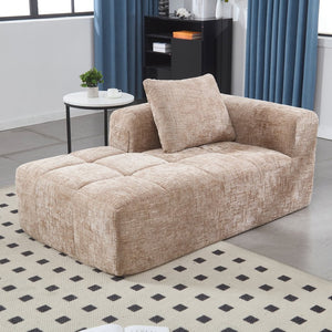 English Elm United Chenille Loveseat Sofa - Stylish Modular Sleeper For Small Spaces & Cozy Living Areas W1568P255134-GIGA