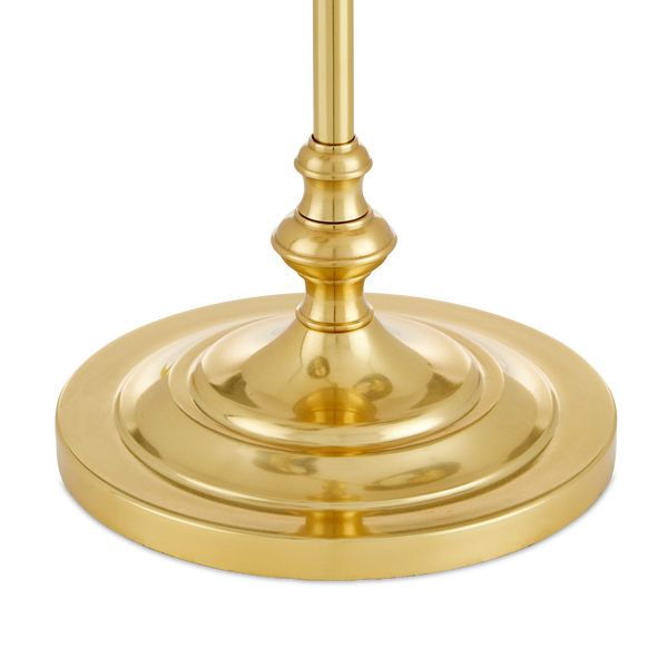 Deauville Desk Lamp: Handmade Seagrass & Brass Fixture by Suzanne Duin - French Flair for Your Space