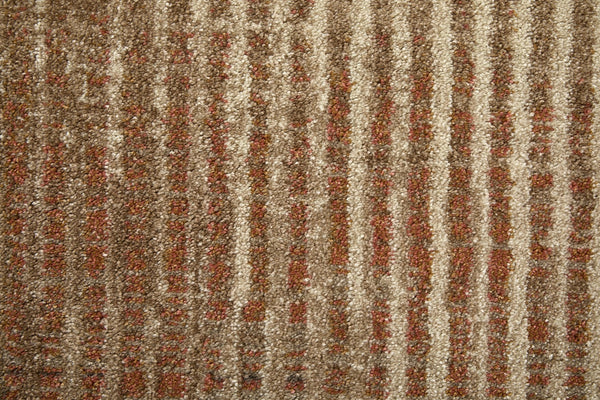 Feizy Rugs Eden Modern Abstract Area Rug - Contemporary Gradient Design For A Stylish Home Retreat Decor Ivory,Taupe,Pink Polypropylene Edn39qpfcrlivyf01