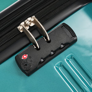English Elm Hardshell Polycarbonate 3 Piece Spinner Luggage Set with Tsa Lock Expandable Travel N732P184448R