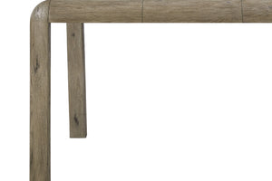 English Elm Counter English Knotty Oak Veneer Counter Height Table with Rounded Edges, Sturdy Legs, Natural Oak Finish B2699P401378