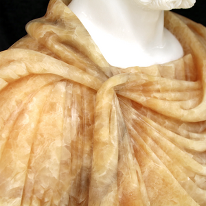 Thanos Marble Bust Sculpture - Exquisite Handcrafted Italian Artistry for Timeless Home Decor