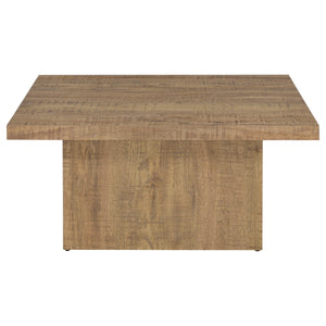 English Elm Exeter Mango Square 2-Piece Coffee & End Table Set - Modern Minimalist Design For Your Living Room B062S01324