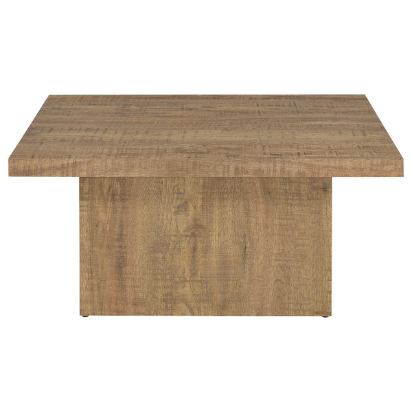 English Elm Exeter Mango Square 2-Piece Coffee & End Table Set - Modern Minimalist Design For Your Living Room B062S01324