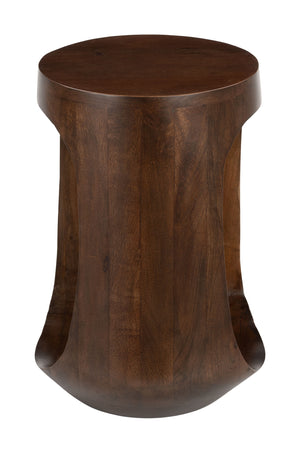 Okno Side Table Walnut 110242 Zuo Modern