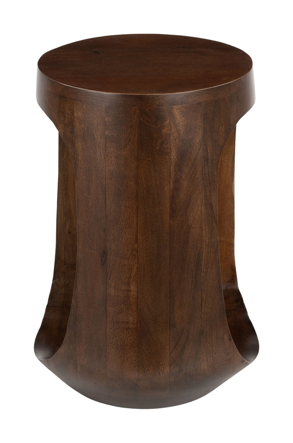 Okno Side Table Walnut 110242 Zuo Modern