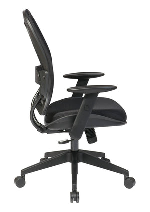 OSP Home Furnishings Airgrid® Ergonomic Mesh Office Task Chair with Lumbar Support and Synchro Tilt Control 5540