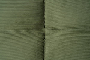 English Elm 98.4" Corduroy Cloud Puff Sofa Vacuum Packed 4-seater Living Room Couch with Pillows Green W5515P477307