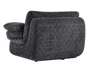 English Elm Liyasi Full Compression Swivel Lounge Chair – Ergonomic, Stylish Comfort For Relaxation & Napping W820P312317