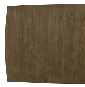 English Elm Billie Walnut Rectangular Dining Table Seats Six Distressed Vintage Wood Finish B2749P413172