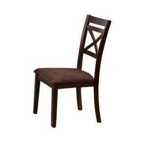 English Elm Transitional Counter Height 3pc Dining Set with USB Charging, Storage Shelves & Padded Seats Espresso 64 L x 41 W x 12 H B2741P384495