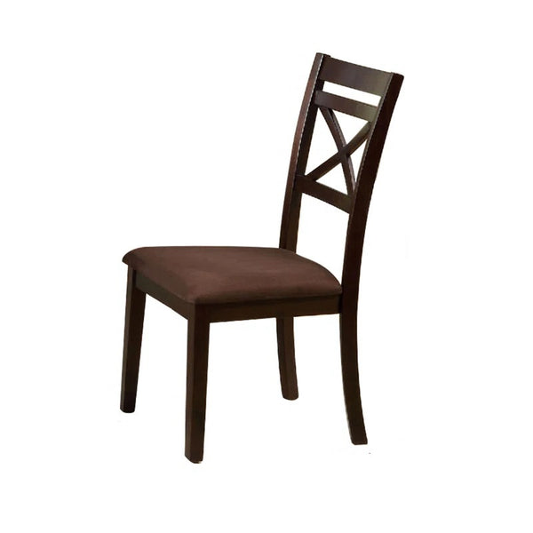 English Elm Transitional Counter Height 3pc Dining Set with USB Charging, Storage Shelves & Padded Seats Espresso 64 L x 41 W x 12 H B2741P384495