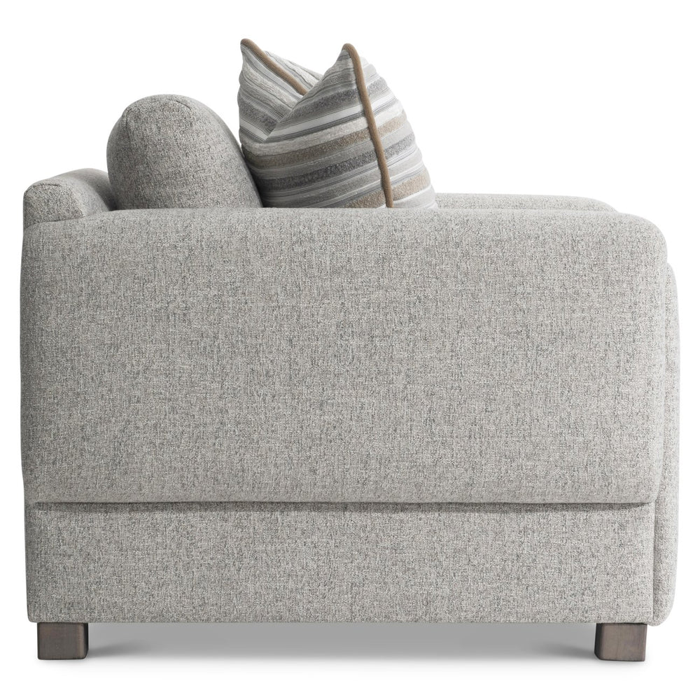 Bernhardt Bernhardt Tori Fabric Chair With Sculptural Cushion Arms, Deep Plush Seat, Custom Upholstery Options - Made to Order P7662A