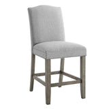 Steve Silver Grayson Counter Chair Gray, Set of 2 GS640CCG