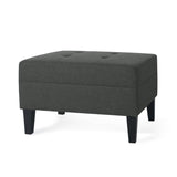 Christopher Knight Home® - Noble House - Zahra Contemporary Tufted Fabric Ottoman