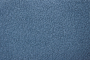 English Elm Convertible Sofa with Pull-Out Bed, Sleek Armless Sherpa Upholstery, Cozy Plush Pillow Included Blue Gray 45 L x 33 W x 17 H B089P240524