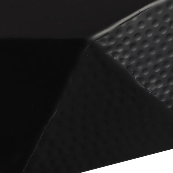 English Elm Christopher Knight Home® - Polygonal Hammered Aluminum Coffee Table in Black — Handcrafted, Rust-Resistant, Lightweight 29.5x29x13 71279.00