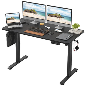 English Elm Stary Electric Standing Desk - Adjustable Height Sit-Stand Home Office Desk With Ergonomic Design T3623P339393-GIGA