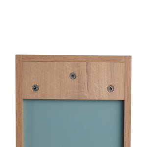 English Elm 10'' Wall Mount Bathroom Mirror Cabinet Open Shelf Plywood Melamine Storage Organizer W999P470292