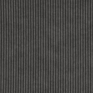 English Elm Dana Charcoal Plush Corduroy Tufted Accent Chair with Wide Track Arms Cozy Modern Living Seat (96) B062S00614