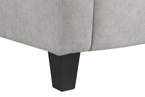 English Elm Horatio Chenille 3-Seater Sofa — Durable Wooden Frame, Pocket Coil Seats, D25 Foam Comfort taupe 70 L x 26 W x 18 H B2726P248619