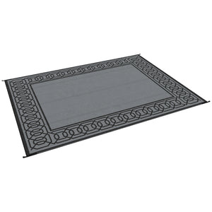 English Elm Outsunny Reversible Outdoor Rug 9'x12' Waterproof Plastic Straw Mat for Patio RV Beach Deck Picnic W2225P200442