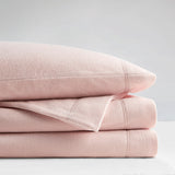 True North by Sleep Philosophy Micro Fleece Casual Sheet Set TN20-0527 Blush