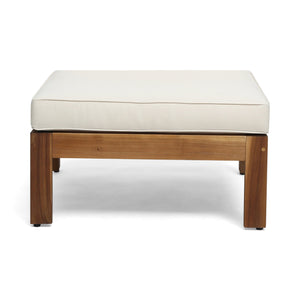 English Elm Cambridge Acacia Wood Outdoor L Shaped Sectional Sofa Set with Teak Finish Patio 63705.00BGE