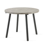 English Elm Table Leg Only!! Grey Round Dining Table