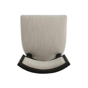 English Elm Christopher Knight Home® - Dining Chair Set Of 2 - Farmhouse Upholstered Design With Curved Back, Sustainable Rubberwood Frame 72642.00BGECHOC