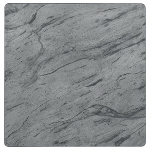 English Elm Vinnie Faux Marble Grey And Black Side Table – Stylish, Durable Accent For Living And Dining Spaces B062P333450-GIGA