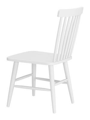 Zuo Modern Zeilen Dining Chair Set Of 2 - Modern, Versatile Aluminum Seating For Chic Home Décor & Style White Aluminum 704084-zuo-modern