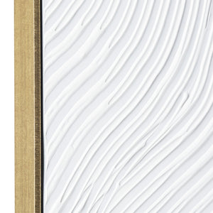 Crestview Collection White Ways Decorative Wall Art - Elegant Crestview Design For Stylish Home Décor - China Crafted   Cvtop3142