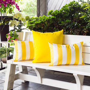 English Elm Horizon Stripe Pillow 14" X 20" – Stylish Indoor/Outdoor Accent, Weather-Resistant & Easy Care! B357P367229