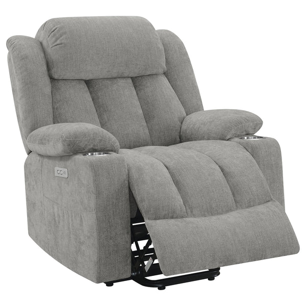 English Elm Beca Power Lift Recliner with Usb Port Tufted Polyester Upholstery for Living Room B062P466843