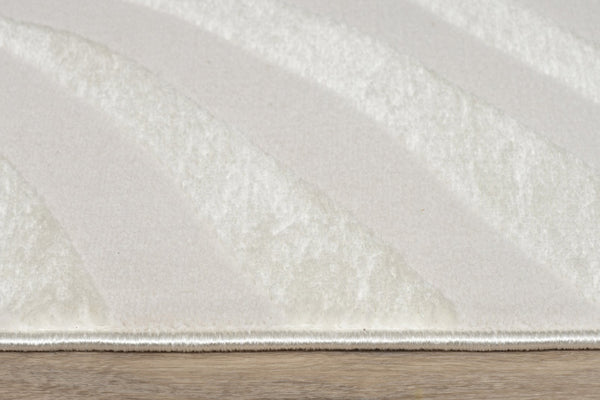 English Elm "Ava" Luxury Area Rug - Cream Abstract Design For Modern Living Spaces, Durable & Easy To Maintain B030P216128