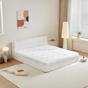 English Elm All In One Queen Mattress & Bed Frame - 15-Inch Cooling Mattress-In-A-Box For Small Spaces & Comfort W1359P364812