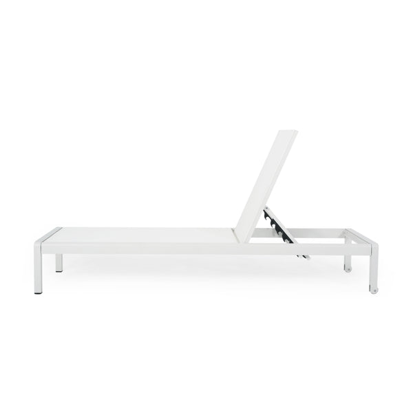 English Elm Christopher Knight Home® - Cape Coral Chaise Lounge Set Of 2 - Stylish, Adjustable, And Durable Outdoor Seating For Comfort 57592.00WHIMP2