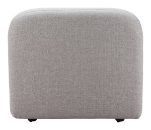 Biak Middle Chair Gray 110367 Zuo Modern