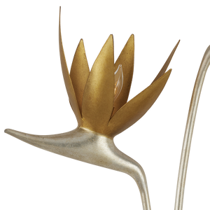 Paradiso Gold & Silver Wall Sconce - Nature-Inspired Design, Contemporary Finish, Indoor Lighting Decor