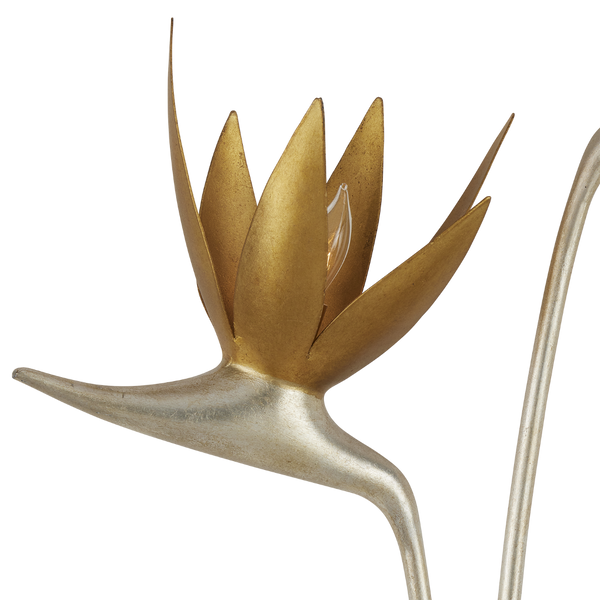 Paradiso Gold & Silver Wall Sconce - Nature-Inspired Design, Contemporary Finish, Indoor Lighting Decor