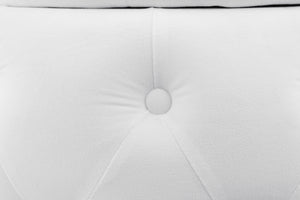 English Elm 360 Degree Swivel Cuddle Barrel Accent Storage Chairs Plush Velvet Round Armchair with Hidden Storage and Luxurious Comfort White W1420P198929