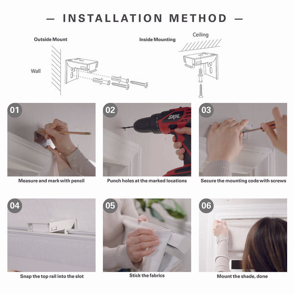English Elm 1 Blackout Cordless Roman Shade 31x64" Energy Saving Light-Blocking Polyester Drapery Panel, Easy Install Grey 5.63 L x 9.25 W x 8.07 H B035P319852