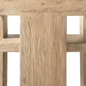 English Elm Avenel Reclaimed Elm Sculptural Accent Chair Wabi-sabi Solid Wood Architectural Statement Natural B2719P474445